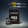 Intenso Professional MicroSDXC Memory Card, Class 10 UHS-I, 64 GB,