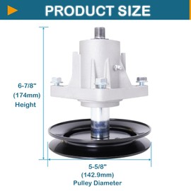 SCBHWJ Deck Rebuild Kit for Cub Ca det 46" Deck for (3) Spindle 618-0660 742-0645 (3) Blade 742-04125 (1) Belt 754-04153 for Cub Ca det LT1045 LT1046 I1046 Mower