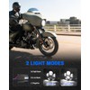 SUPAREE 5.75 Inch LED Motorcycle Headlight E-Approved Motorcycle Front Headlight