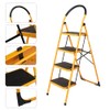 4 Step Ladder, Step Stool for Adults with Wide Anti-Slip