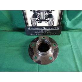 Crown Automotive front 4x4 WHELL HUB, 1953-77 Jeep CJ3,5,6,7,8, SJ+J-Series, C101, C1,04, PickUp