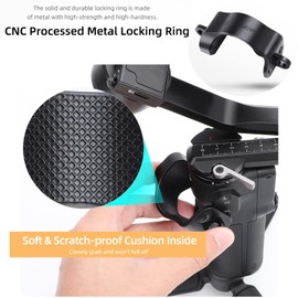 TMOM TMOM DJI RS3 Mini Strap Shoulder Strap Shoulder Strap Easy to Install Length Adjustable Folded Length: 21.9 - 30.2 inches (55.5 - 76.5 cm) RS3 Mini Gimbal Stabilizer Accessories