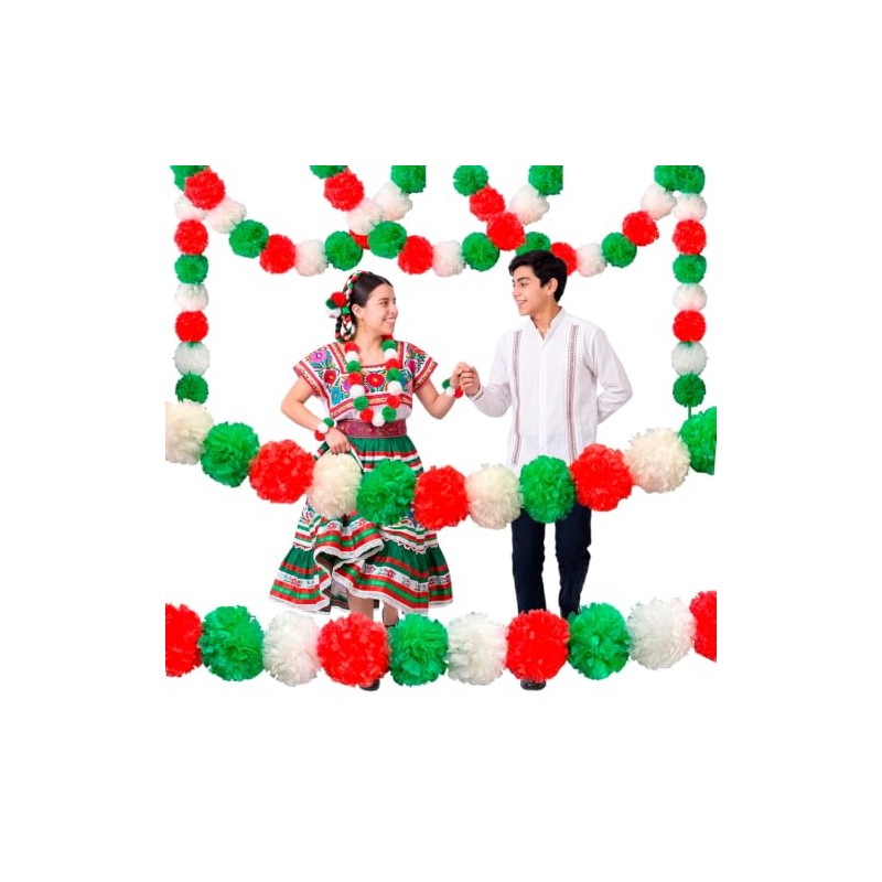 GRUPO CARNAVALLIA 2 Guías Flor Cempasúchil Tricolor Artificial Día Muertos