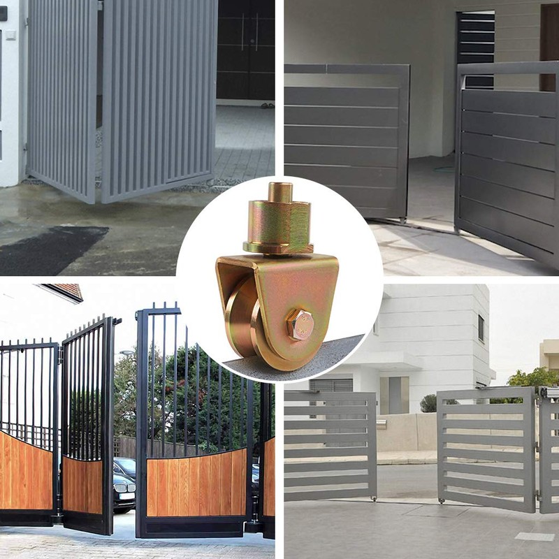 Skelang Sliding Gate Wheels 2.5”, V Groove Caster with 360