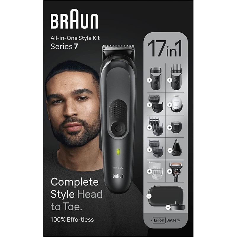 Braun - Styler MGK7491 Black & Slate Grey