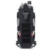 Tactical Molle Water Bottle Pouch, Adjustable Black Laser Cut Water