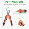 GROWNEER 6 Packs Pruning Shears Gardening Hand Pruning Snips with