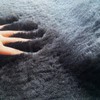 oyiiwen Natural Genuine Sheepskin Dark Black Merino Wool Seat Covers