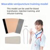 Yodilala Wearable IV Practice Kit,Intradermal Injection Training Pad for Medical