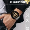 SKMEI Men's Digital Sports Watch, 50Ｍ Waterproof Military Watches LED