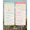 Purelei® Sun Necklace (Gold, Silver & Rose Gold) with Sun