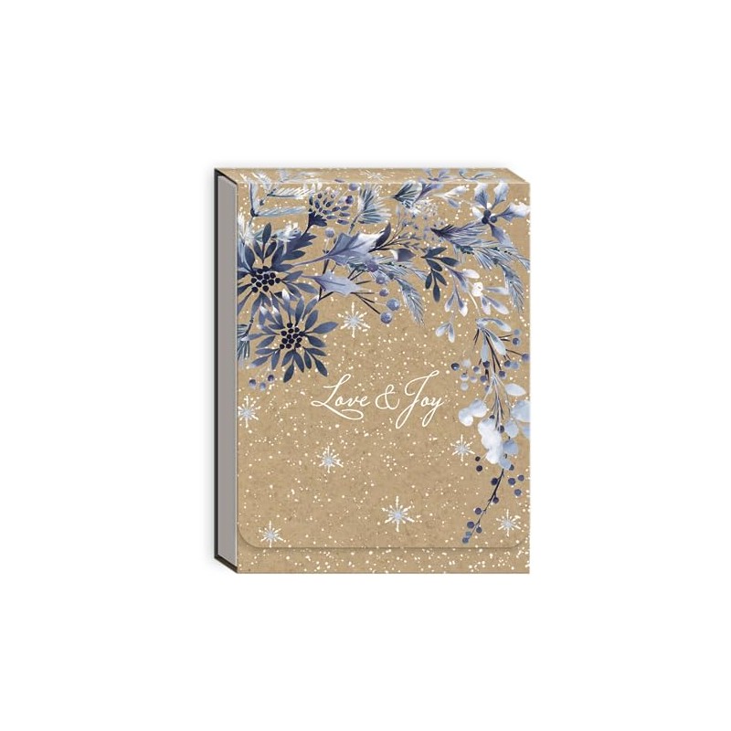 Punch Studio Kraft Sprigs Holiday Pocket Notepad (50546)