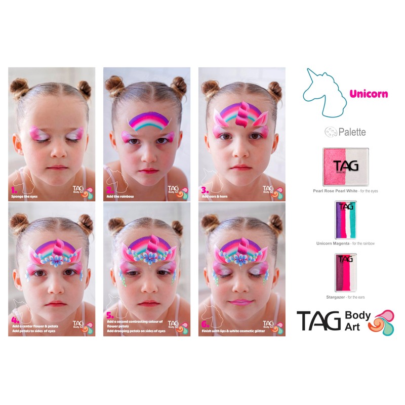 TAG Face and Body Paint - 1 Stroke Split Cake