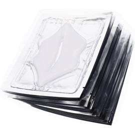 Genérico 25 Piezas Película de ojos de oro Hidratante Mascarilla de colágeno labial Mascarilla para rellenar arrugas labiales producto cosmético máscara de labios para mujer