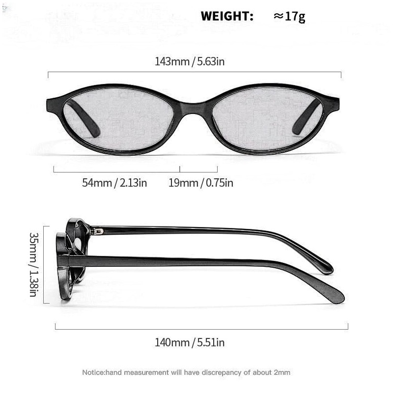 WDZAYXC Retro Oval Rectangular Sunglasses for Men and Women, Classic