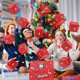 BABORUI Money Surprise Box - Christmas Gift with Confetti Explosion for Women, Men, and Kids
