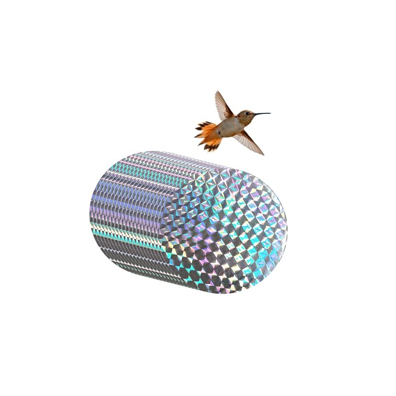 40 Pcs Round Bird Collision Window Stickers,Anti Collision Glass Alert