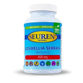 Seuren Nutrients | Boswellia serrata/Frankincense | 100 Tablets | High dose Frankincense 100% Natural Gluten Free | Lactose Free and Sugar Free