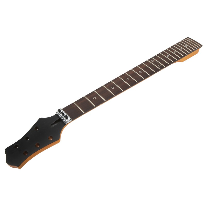 Guitar Neck Fingerboard 24 Fret 25.6in Smoothly Elegant Wood Electric