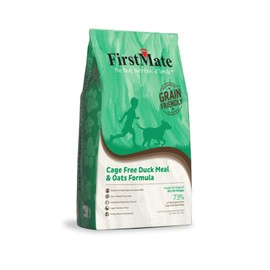 FirstMate Grain Friendly Cage Free Duck & Oats Formula Dry Dog Food (5 lb)