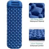 Lightweight Sleeping Mat With Pillow, Ultra Light Inflatable Camping Pad,