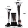 FARBIN 12V Car Horn Super Loud Double Pipe Air Horn
