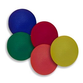 Rehabilitation Advantage Hand Exerciser Balls, Set of 5
