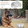 VILLCASE 10pcs Dog Scent Work Tins, Aluminum Dog Nose Work