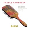 Kent LPB1 Large Paddle Cushioned Hair Brush - Grooming, Detangling,
