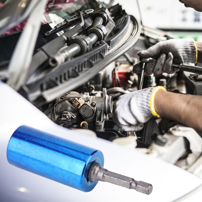 7-19mm Universal Socket Wrench Set with 3/8 inch Power Drill