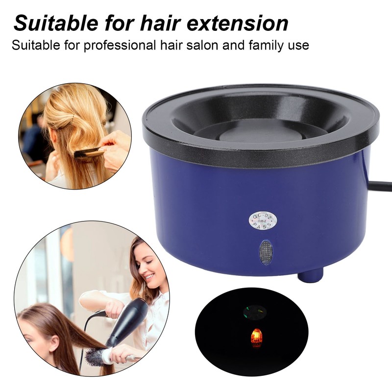 Electric Hair Extension Glue Pot Constant Temperature Quickly Heating Glue