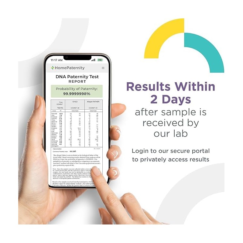 HomePaternity DNA Paternity Testing for Child and Father, FedEx Return,