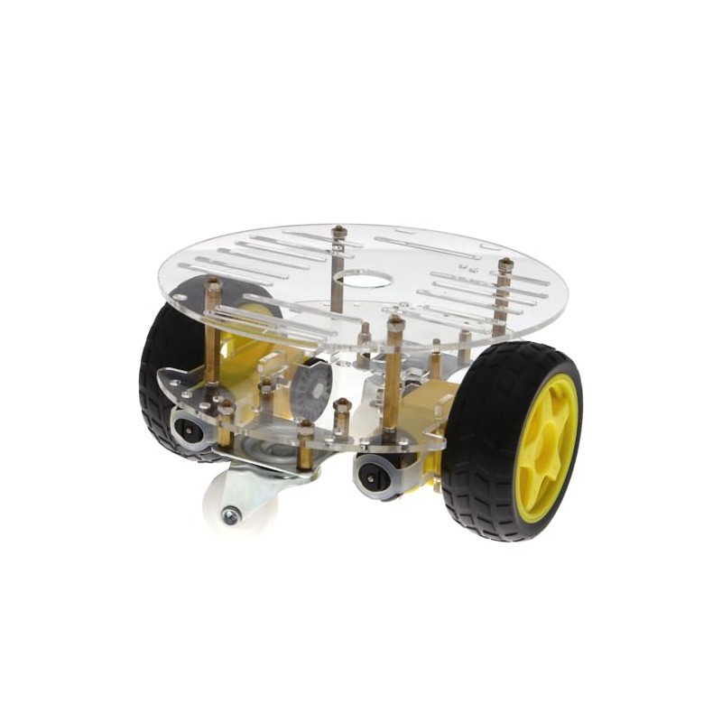 Two Level Chassis with 2 Motors Smart Car - DIY