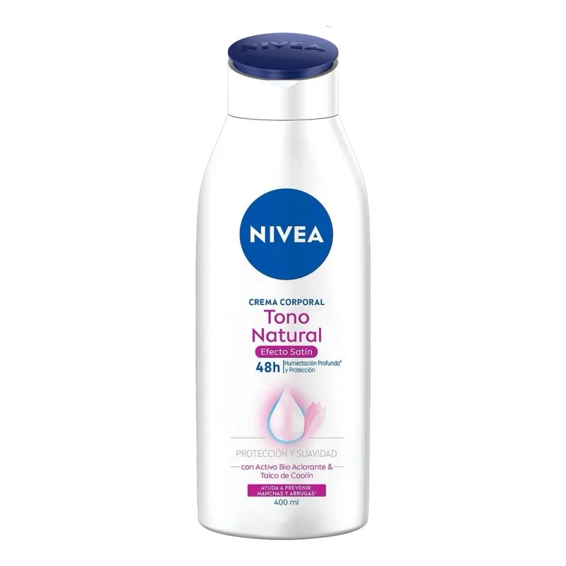 Nivea Crema Corporal Satin 400 Humectación Sedosa Cualquier Piel
