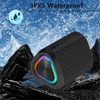 POSKOU Portable Bluetooth Speakers Enhanced Bass IPX5 Waterproof Outdoor Speaker