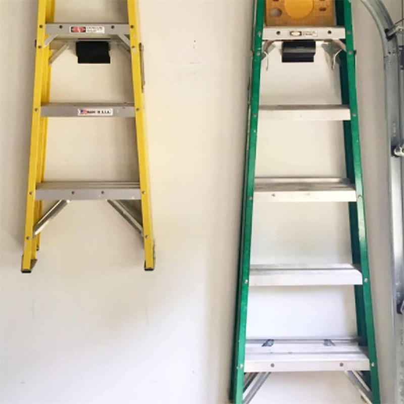 Wall Mount Ladder Grabber Ladder Storage Hook Heavy Duty Metal