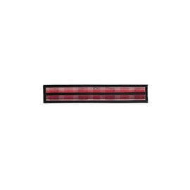 Kensington Aisle Guard w/Hardware (Chain Sides) Size: Adj 10' to 12' Color: 165 - Merlot