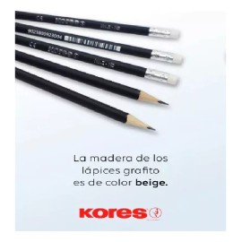 Pelikan Lápiz Con Goma Triangular 2 Hb Caja C/ 12 Piezas Kores