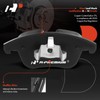 A-Premium 11.81 inch(300 mm) Front Vented Disc Brake Rotors +