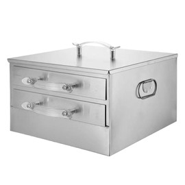 IEUDNS Rice Noodle Roll Steamer Machine Steaming Machine 2 Tiers Food Household Rice Roll Machine for Home Use Breakfast Equipment, 2x Tray