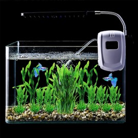 QUOZUO Piante per Acquario da Decorazione, Piante Artificiali per Acquario, Decorazione in Plastica per Acquario, 20 Pezzi, Decorazione per Acquario, Piante Verdi Artificiali