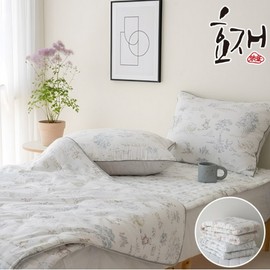 투유 올모 간절기 에센스모달 옥수수솜 차렵이불 베개세트(Q) by효재 Allmo Mid-Season Essence Modal Corn Cotton Comforter and Pillow Set (Queen) by Hyojae