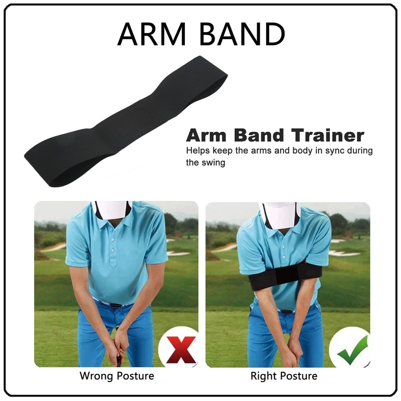 Golf Swing Trainer PVC Neoprene Golf Posture Training Aid for