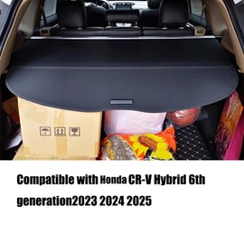 FANXIN Cargo Cover Compatible with Honda CRV 2023-2025 (Include Hybrid), CR-V Accessories Retractable Trunk Cover, Tonneau Security Shade Anti-Peeping, Canvas