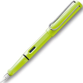 Lamy Safari Fountain Pen M 1228189 neonlime (Green/Silver)