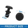 A ABSOPRO 4mm Rivets Push Type Panel Retainer Clip for