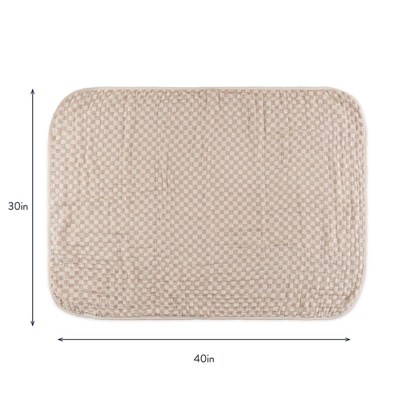Itzy Ritzy Baby Blanket – Soft Cotton Muslin Multi-Use Blanket