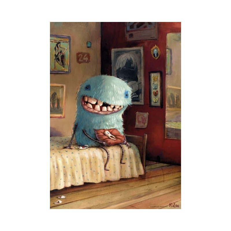 Heye - Zozoville: Diente de Leche, Puzzle, 500 Piezas, Multicolor,