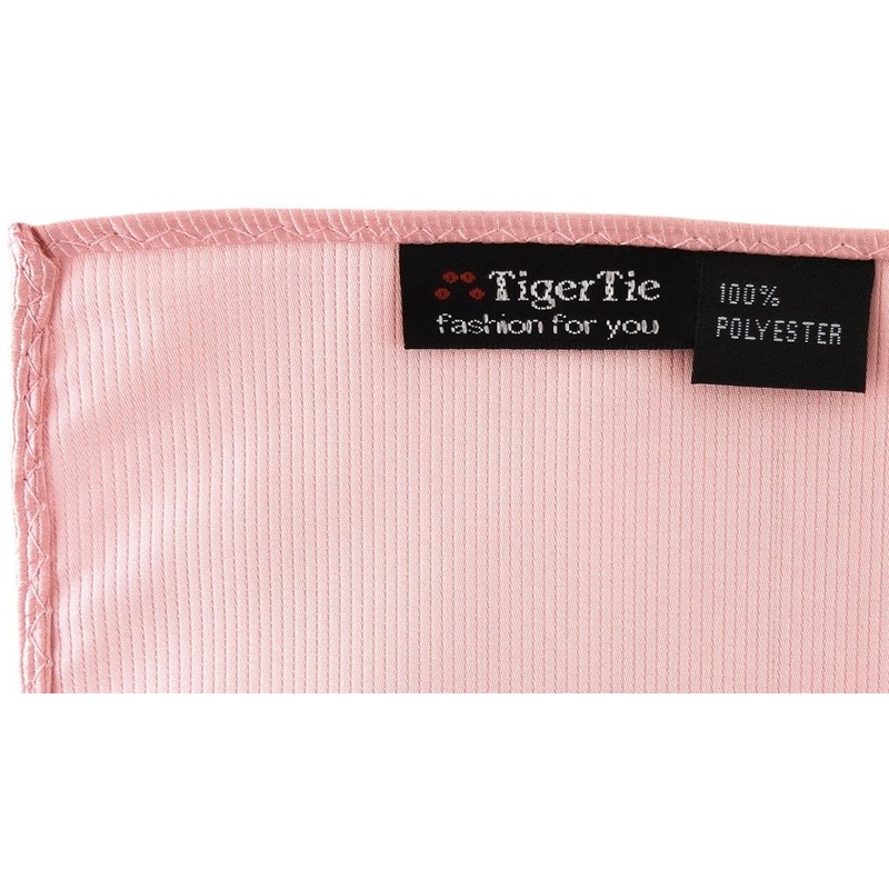 TigerTie Designer Pocket Square Plain Rips Pattern - Pocket Square