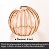 Clear Glass Shade,Replacement Globe & Cover for Lighting Fixture, 8"